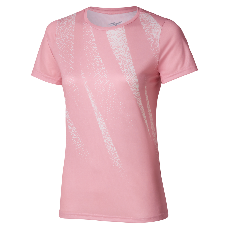 Mizuno Core Graphic tee Bleached Mauve